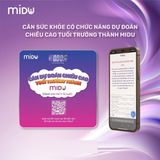  Cân sức khỏe có chức năng dự đoán chiều cao tuổi trưởng thành Midu 