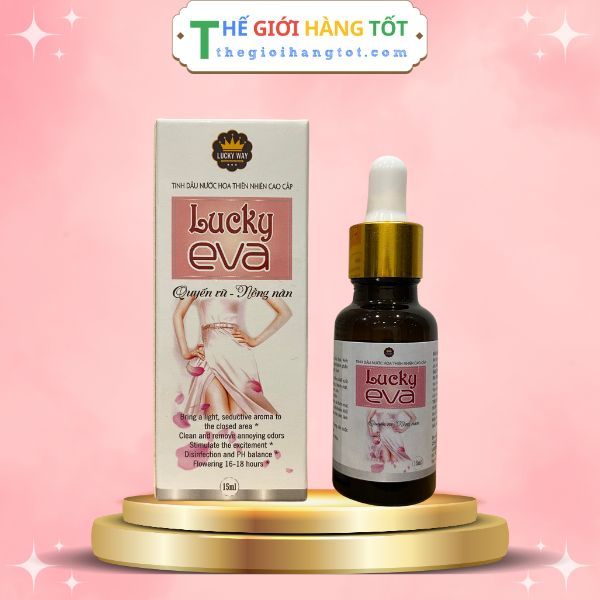  Tinh dầu nước hoa vùng kín Lucky Eva 15ml - Tận Hưởng Sự Tươi Mát và Gợi Cảm 