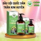  Dầu gội quốc dân Trần Kim Huyền, sạch gàu, giảm gãy rụng, cho tóc bóng mượt tự nhiên 