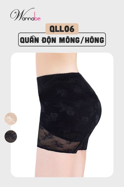 Quần lót độn mông độn hông Wannabe QLL06