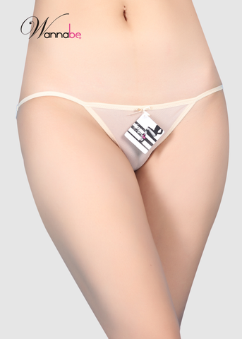 Quần lót nữ cao cấp WANNABE QL219 quần chíp 2 dây  lưới thun co giãn kiểu dáng basic dễ mặc vận động thoải mái