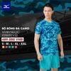 Bộ quần áo bóng đá Mizuno Camo - Xanh ngọc