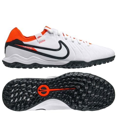 Nike Tiempo Legend 10 Pro TF Ready - White/Black/Bright Crimson