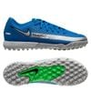 Giày đá bóng Nike Phantom GT Academy TF Spectrum - Photo Blue/Metallic Silver/Rage Green CK8470-400
