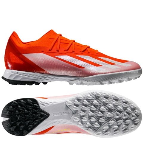 Giày đá bóng cỏ nhân tạo adidas X Crazyfast Elite TF Energy Citrus - Solar Red/Footwear White/Solar Yellow IF0663