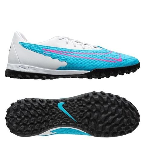 Nike Phantom GX Academy TF Blast - Baltic Blue/Pink Blast/White/Laser