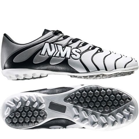 Giày đá bóng NMS Victory TF - White/Grey