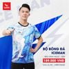 Bộ quần áo bóng đá Kamito Iceman - Trắng xanh/Đen