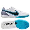 Giày đá bóng Nike Tiempo Legend 9 Pro IC Blast - White/Black/Baltic Blue/Pink Blast DA1183-146