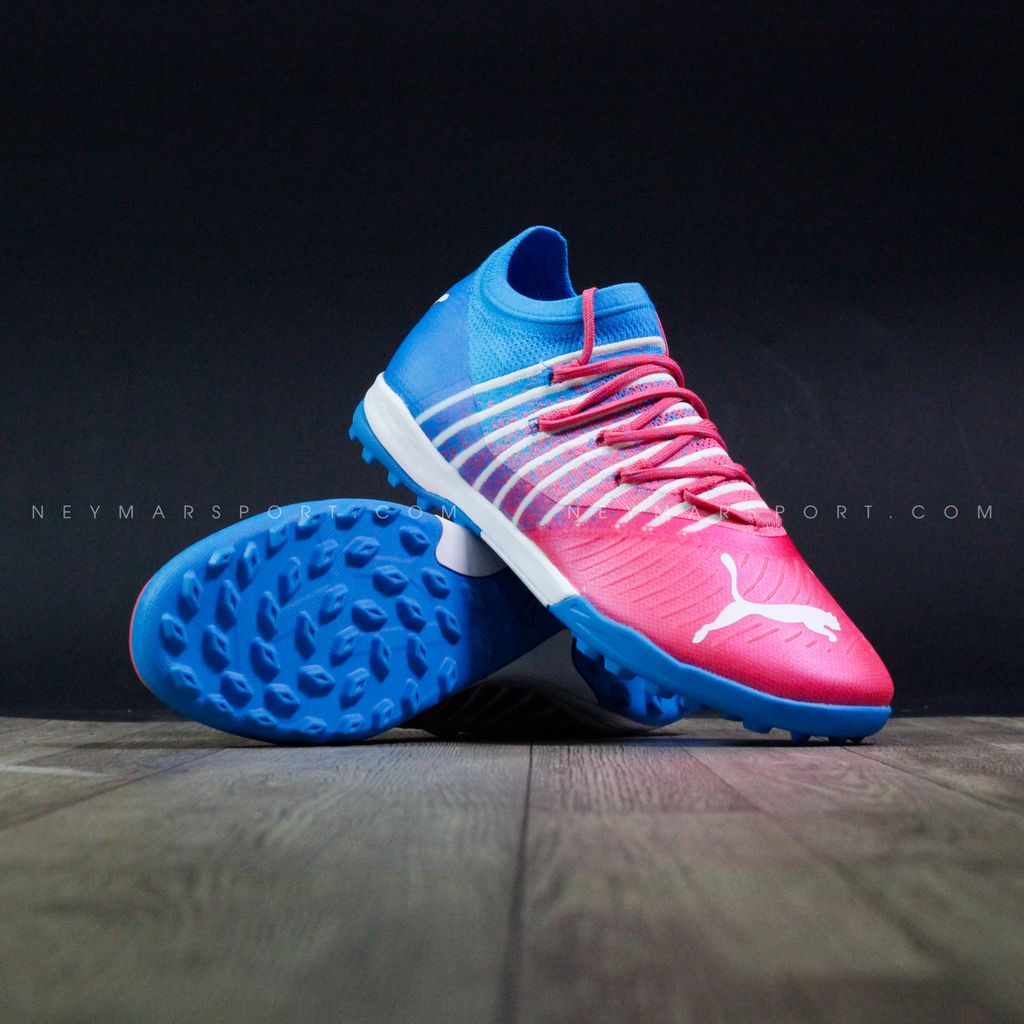 Puma Future Z 1 4 Create Pro Cage Tf Sunset Pink White Ocean Dive Neymar Sport Puma Future Z 1 4 Create Pro Cage Tf Sunset Pink White Ocean Dive Neymar Sport