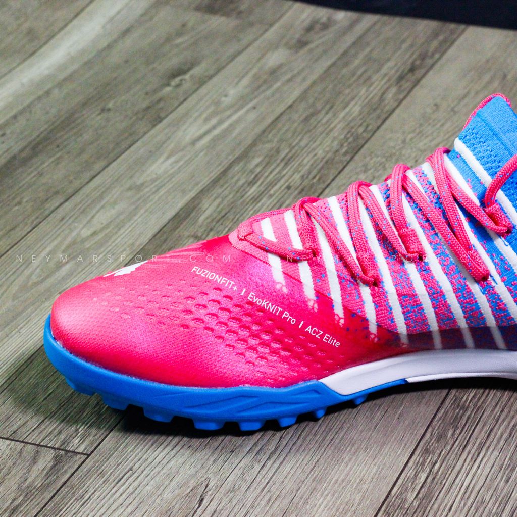 Puma Future Z 1 4 Create Pro Cage Tf Sunset Pink White Ocean Dive Neymar Sport Puma Future Z 1 4 Create Pro Cage Tf Sunset Pink White Ocean Dive Neymar Sport