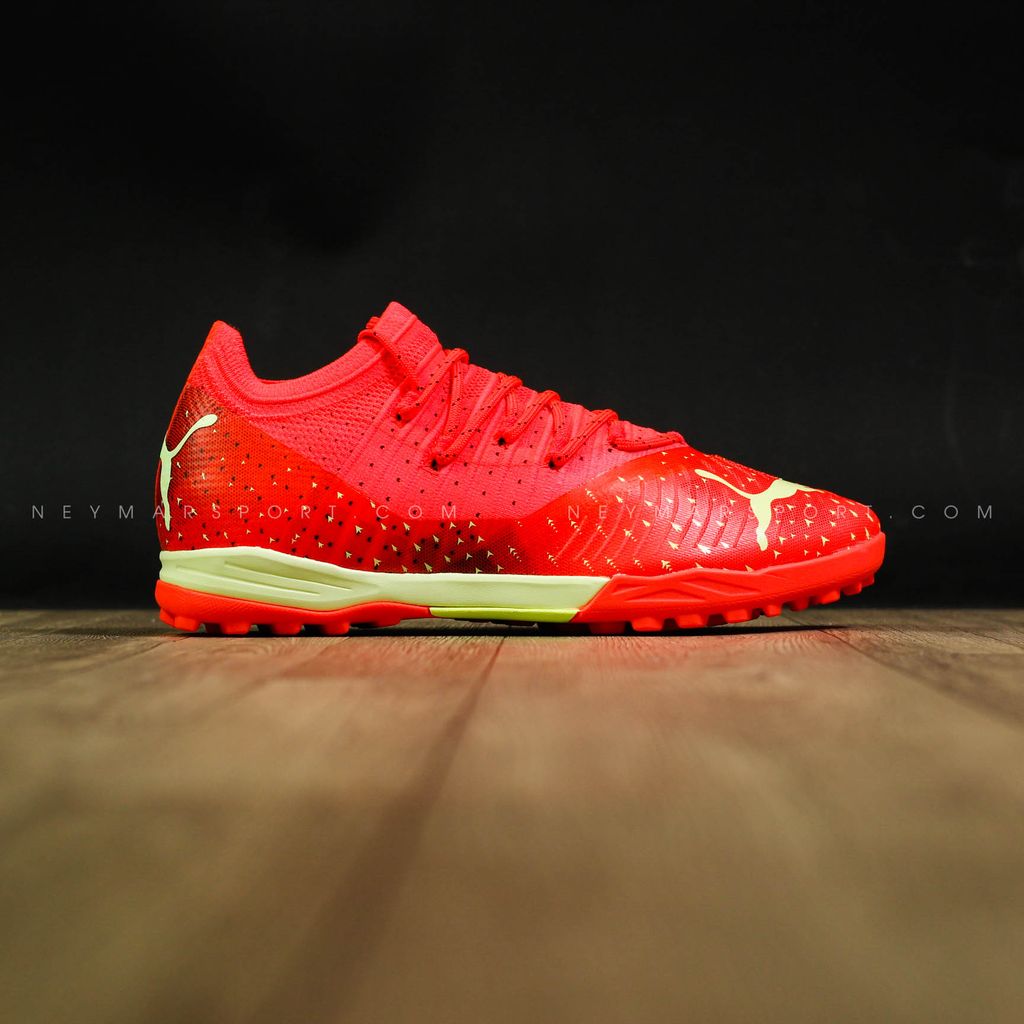 Puma Future 1 4 Pro Cage Tt Fearless Fiery Coral Fizzy Light Puma Bl Neymar Sport