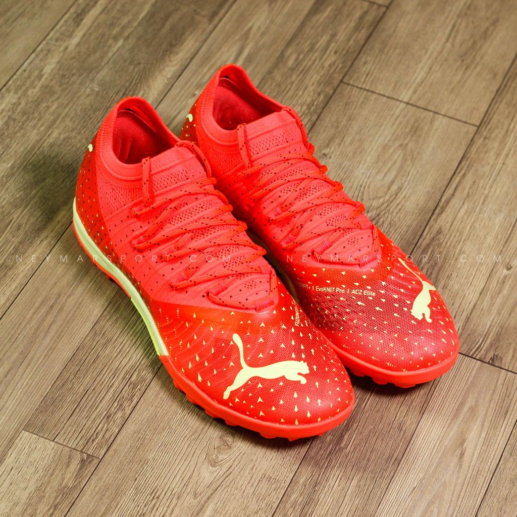 Puma Future 1 4 Pro Cage Tt Fearless Fiery Coral Fizzy Light Puma Bl Neymar Sport
