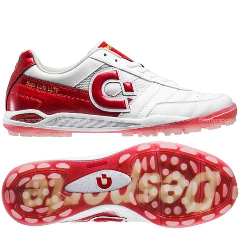 Giày đá bóng Sao Luis LL TF Limited Edition - White/Red DS2046
