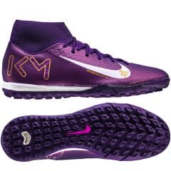 Giày đá bóng Nike Air Zoom Mercurial Superfly 10 Academy TF Mbappé Personal Edition - Grand Purple/Pale Ivory FQ8333-500