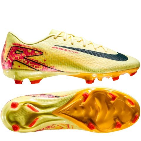 Giày đá bóng Nike Air Zoom Mercurial Vapor 16 Academy MG Mbappé Personal Edition - Laser Orange/Armory Navy FQ8377-800