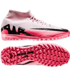 Giày đá bóng Nike Air Zoom Mercurial Superfly 9 Academy TF Mad Brilliance - Pink Foam/Black DJ5629-601