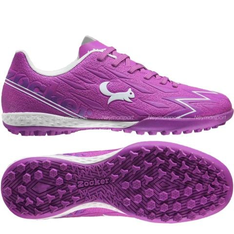 Giày đá bóng Zocker Inspire Pro Gen 2 - Purple/White SNS-009