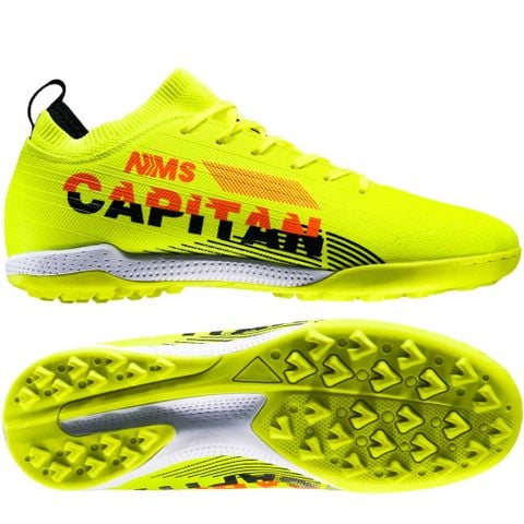 Giày đá bóng NMS CAPITAN TF - Yellow/Red