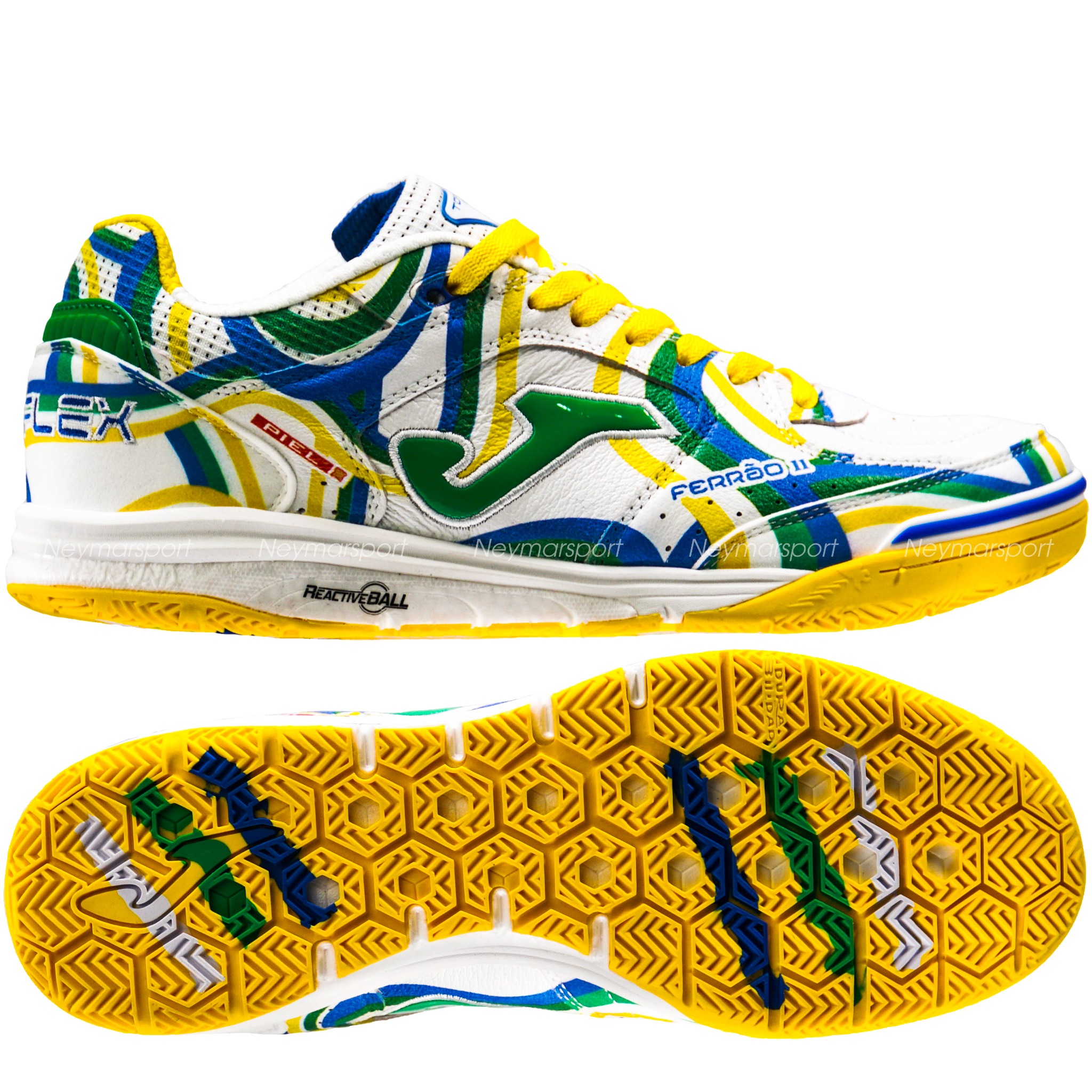 Joma Top Flexリバウンド ホワイト/レッド/イエロー/ブルー26.5 【公式