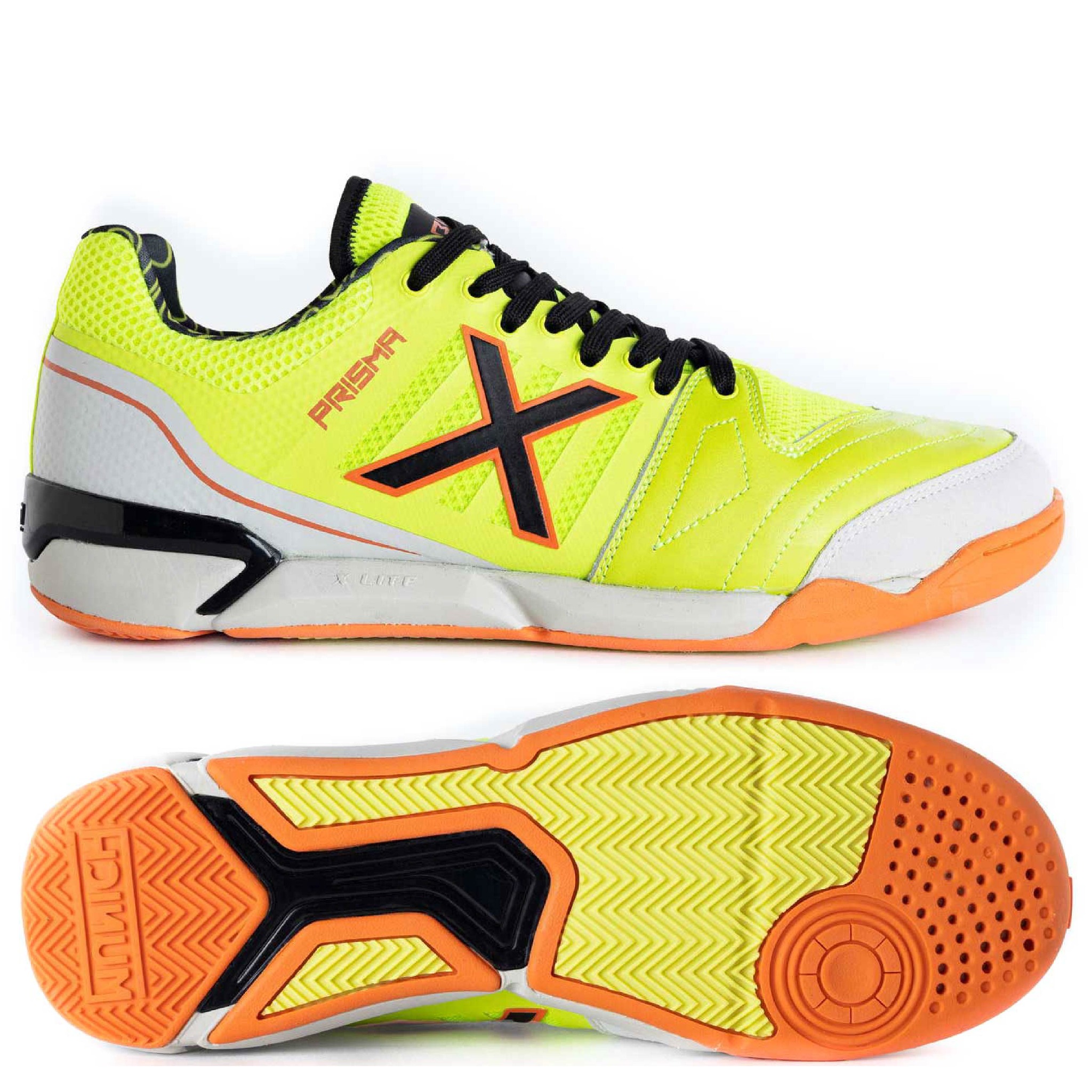 X MUNICH PRISMA 25 VERDE - Solar Yellow/Grey – Neymar Sport
