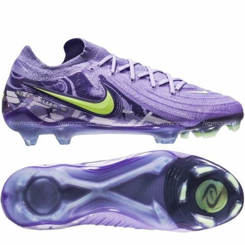 Giày đá bóng Nike Phantom GX II Elite FG United - Purple Agate/Barely Volt HF1597-500