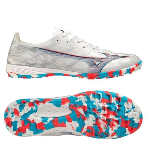 Mizuno Alpha Pro AS TF - White/Purple/Red P1GD236409