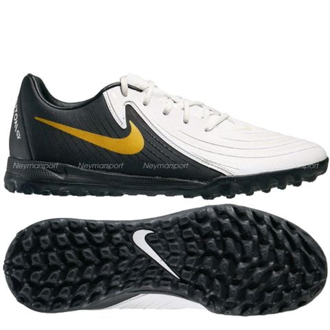 Giày đá bóng Nike Phantom GX II Academy TF Mad Ready - White/Black/Metallic Gold Coin FJ2577-100