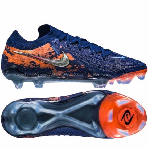 Giày đá bóng Nike Phantom GX II Elite FG Erling Haaland Personal Edition - Blue Void/Chrome LIMITED EDITION HF6361-400