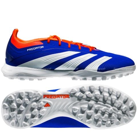 Giày đá bóng cỏ nhân tạo adidas Predator Elite TF Advancement - Lucid Blue/Footwear White/Solar Red IF6372
