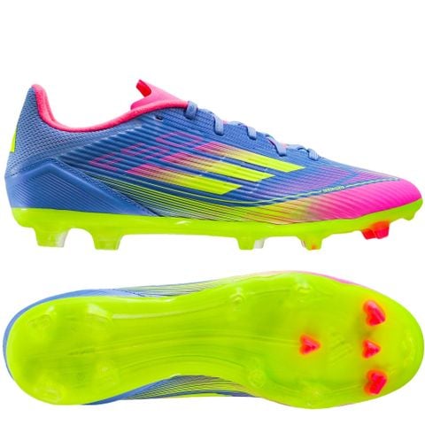 Giày đá bóng adidas F50 League FG/AG Celestial Victory - Blue Fusion/Lucid Lemon/Lucid Pink IE1290