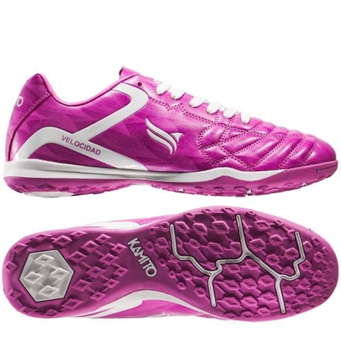 Giày đá bóng Kamito Velocidad Fire Back TF - Violet/White KMTF240180