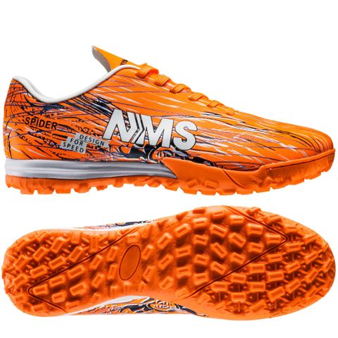 Giày đá bóng NMS SPIDER - Bright Mango/White