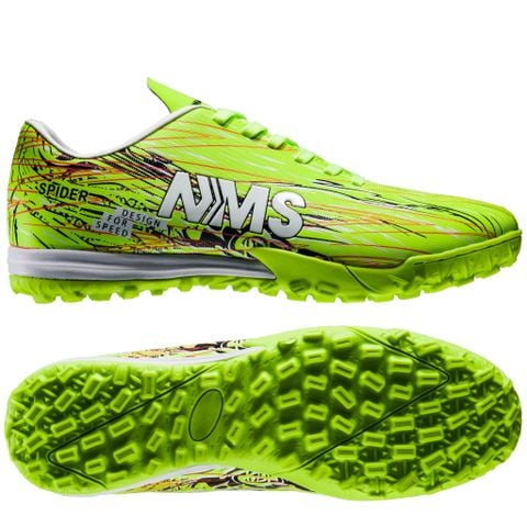 Giày đá bóng NMS SPIDER - Green Neon/White