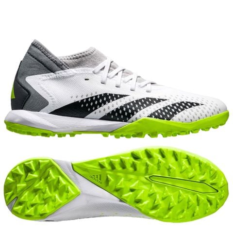 Giày đá bóng cỏ nhân tạo adidas Predator Accuracy .3 TF Crazyrush - Footwear White/Core Black/Lucid Lemon