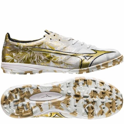 Mizuno Alpha Pro AS TF Prism Gold - White/Gold/Black
