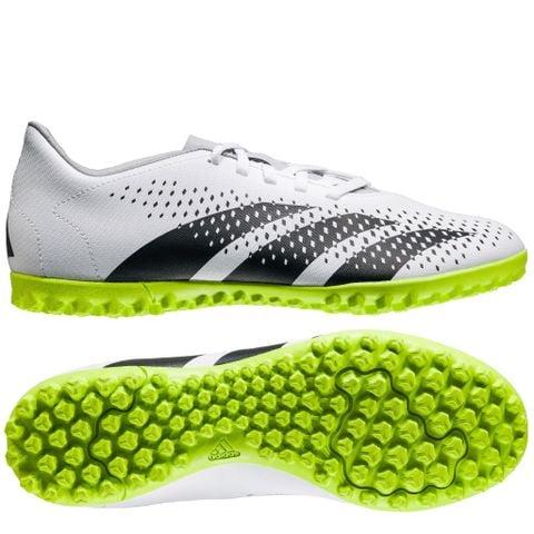 Giày đá bóng cỏ nhân tạo adidas Predator Accuracy .4 TF Crazyrush - Footwear White/Core Black/Lucid Lemon