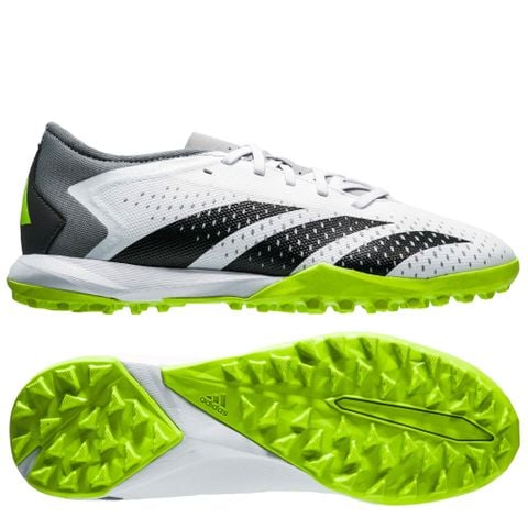 Giày đá bóng cỏ nhân tạo Adidas Predator Accuracy .3 Low TF Crazyrush - Footwear White/Core Black/Lucid Lemon