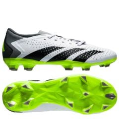 Adidas Predator Accuracy .3 Low FG Crazyrush - Footwear White/Core Black/Lucid Lemon