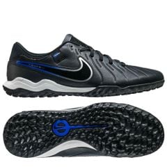 Nike Tiempo Legend 10 Academy TF Shadow - Black/Chrome/Hyper Royal
