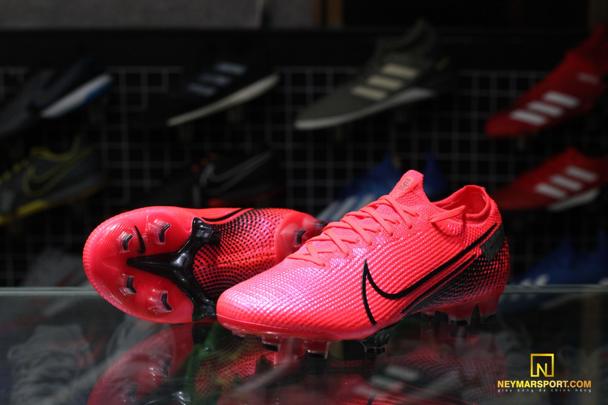 Nike Mercurial Vapor 13 Elite FG Future Lab - Laser Crimson/Black â Neymar Sport