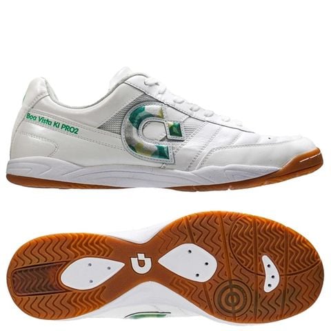Giày đá banh Desporte Boa Vista KI PRO2 IC DS1933 - White/Green Camo