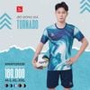 Bộ quần áo bóng đá Kamito Tornado Xanh đen