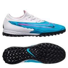 Nike React Phantom GX Pro TF Blast - Baltic Blue/Pink Blast/White/Laser Blue