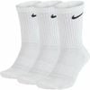 Pack 3 đôi vớ bóng đá Nike Socks Everyday Cush Crew - White/Black