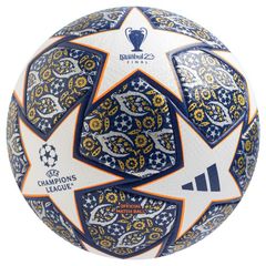 adidas Football Champions League 2023 Pro Match Ball - White/Royal Blue/Orange