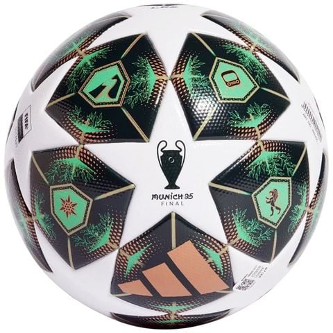 Quả bóng đá adidas Football Champions League Final 2024/25 Munich Pro Match Ball - Shadow Green/White JH1279