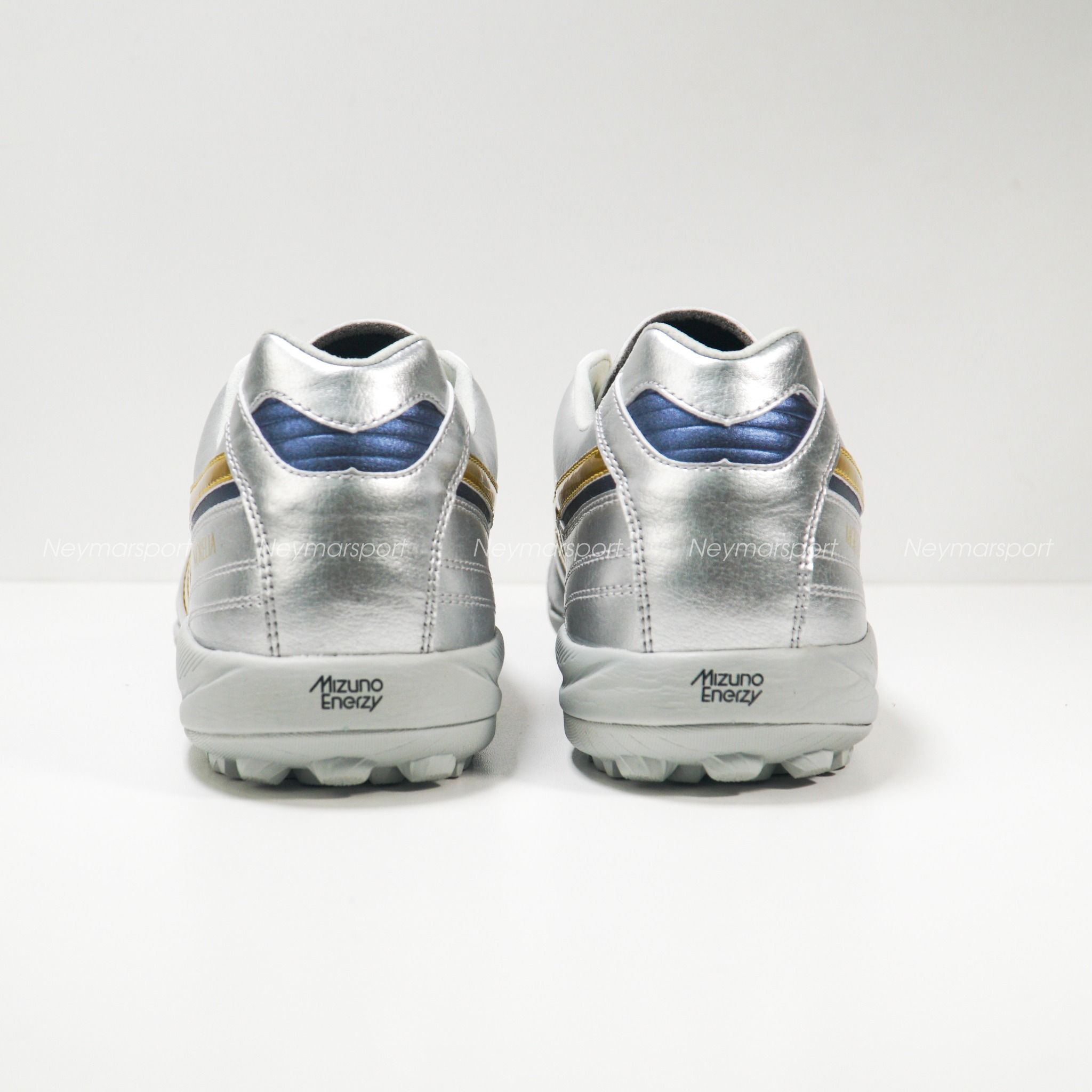 Giày đá bóng Mizuno Morelia Sala MADE IN JAPAN TF Platinum Silver