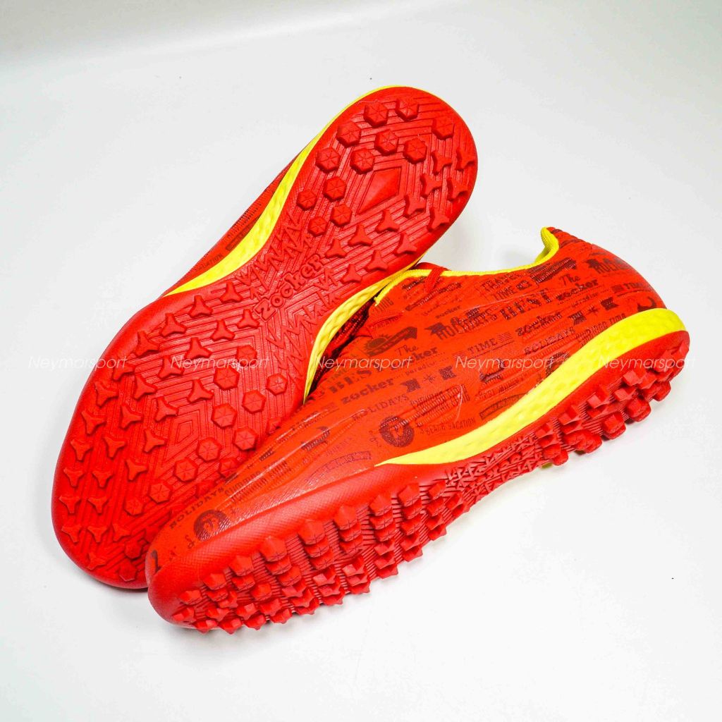 Giày đá bóng Zocker Winner Energy - Red/Yellow SNS-008-Red