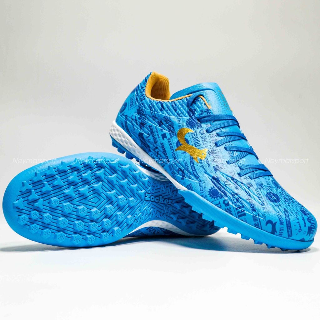 Giày đá bóng Zocker Winner Energy - Blue/White SNS-008-Blue